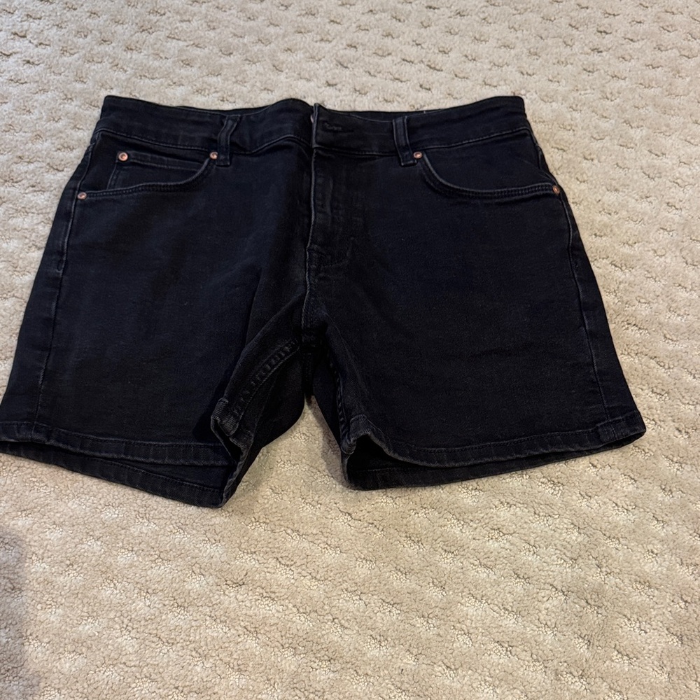ASOS Dark Denim Jean Shorts